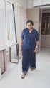 Designer Blue Women Coord Set, Video